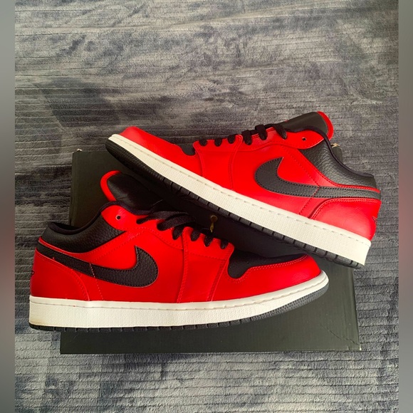 Jordan Shoes Air Jordan Lows Bred Black And Red Mens Casual Sneaker